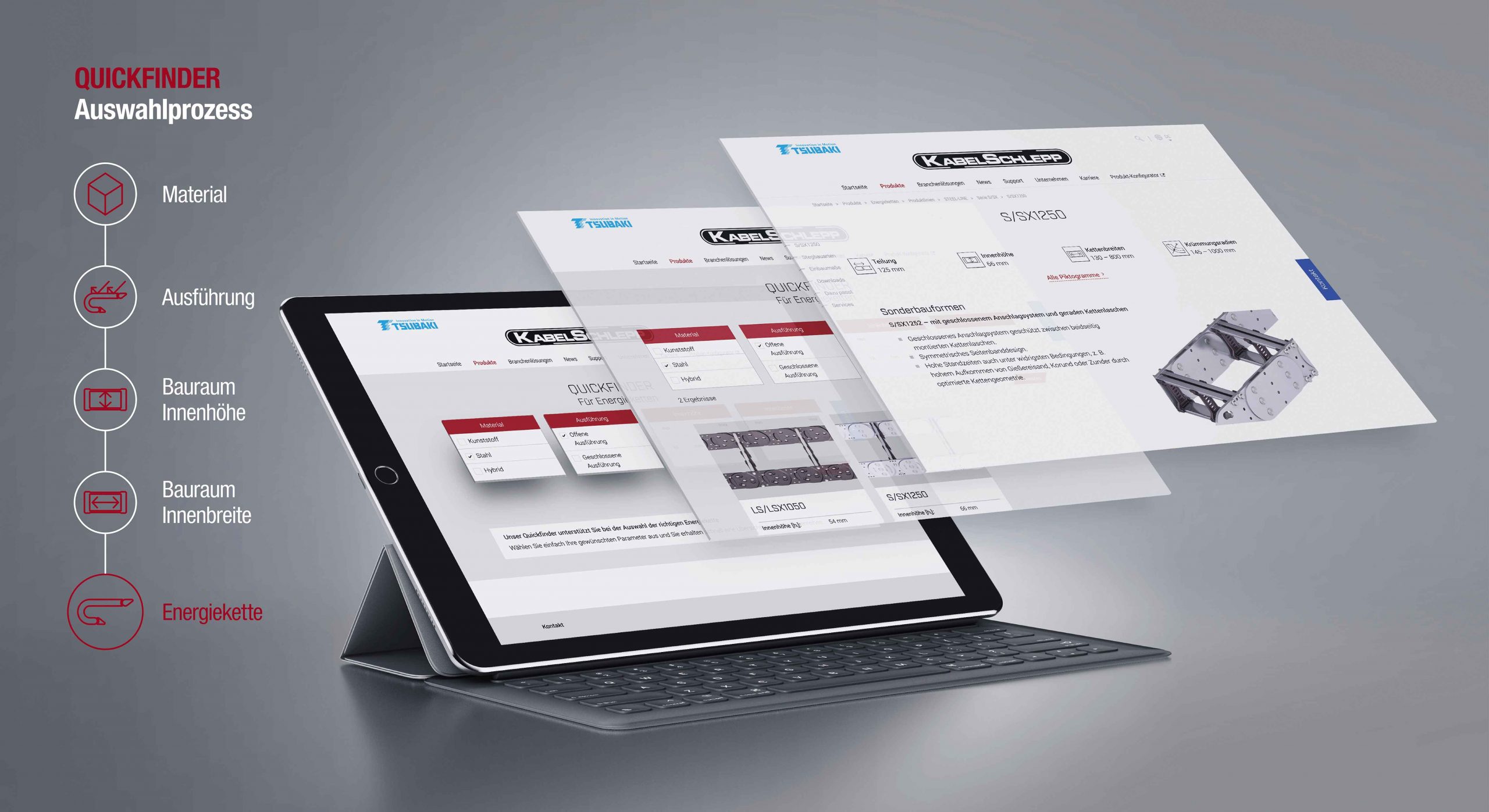 Quickfinder Ein innovatives Tool für die schnelle Wahl der richtigen